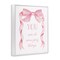 Stupell Industries Feminine Encouragement Ribbon Framed Giclee, design by Cindy Jacobs
